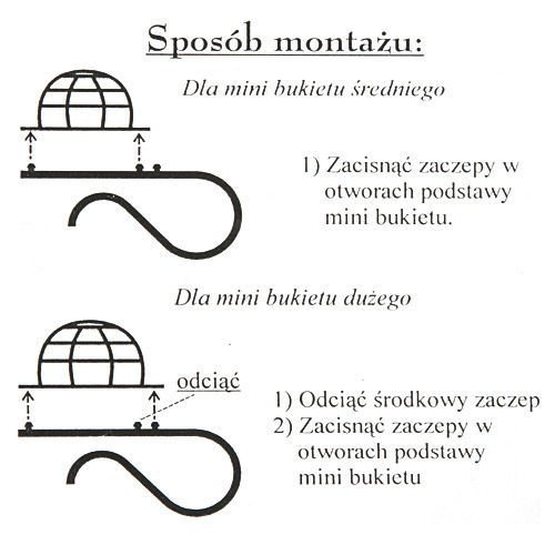 Klip na ławki kościelne TOOLMET
