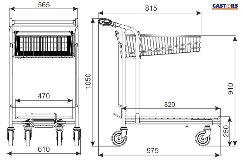 WÓZEK TRANSPORTOWY VARIO WTP-3