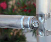 Rusztowanie aluminiowe jezdne FARAONE COMPACT XS AB z kółkami aluminiowe - 3,70m  WIEŻA CASTORS